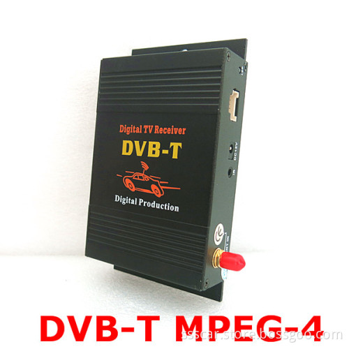 250km/H Mobile Digital TV Tuner Receiver MPEG-4 Car DVB-T